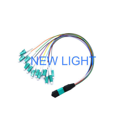 buy 12 Core OM4 MPO MTP Cable with Custom Length for High-Density Data Center Connectivity online manufacture