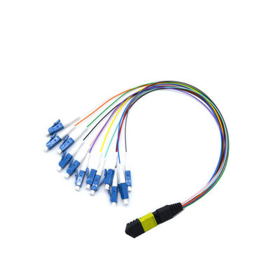 buy 12 Core MPO MTP Cable with OM4 Mode and Customizable Length for High-Speed Data Networks online manufacture