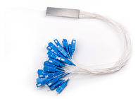 SC Connector 1x32 Mini Type PLC 1 In 32 Out Optical Fiber Splitter 0.5M