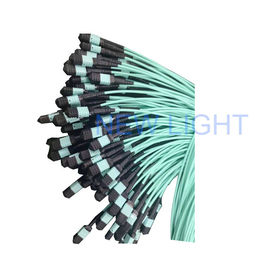 Buy 12 Strand MPO MTP Cable Multimode Fiber Optic Cable Mpo Connector With Mtp Mpo Fiber Ends online manufacture