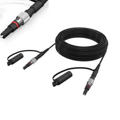 Buy Waterproof IP67 Single Mode G657A1 Fiber Optic Patch Cord with 1310nm Wavelength for Outdoor Applications online manufacture