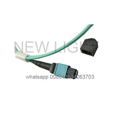 buy 12 Core OM4 MPO MTP Fiber Optic Cable with Duplex LC Connector for High-Density Networks online manufacture