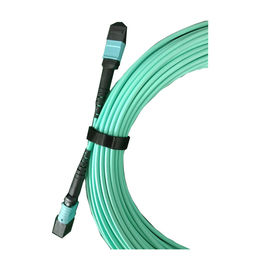 Buy Plenum Fiber Optic Cable , MTP / MTP (MPO) 40/100 G Mpo Patch Cord online manufacture