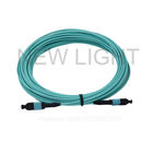 12 MTP Fiber Cable , Multimode OM1 OM2 OM3 OM4 OS2 MPO - MPO Connectors