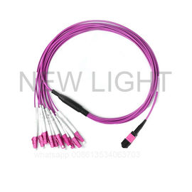 Buy Industrial Multi Fiber Cable With MTP/MPO Connectors MTP/MPO Style online manufacture