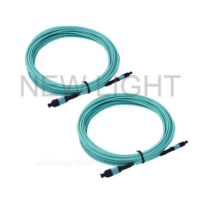 buy OM4 Multimode 12 Core MPO MTP Cable with LSZH Material for High-Density Connections online manufacture