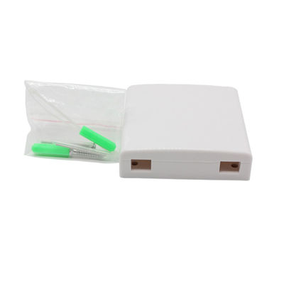buy 2 Port IP65 Wall Mountable FTTH Termination Box for Indoor Fiber Optic Terminal Applications online manufacture