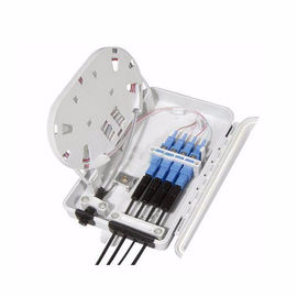 Buy FTTH Fiber Optic Terminal Box / Hold 4 Port Fiber Optic Distribution Box online manufacture