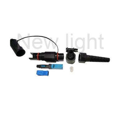 buy IP67 Waterproof FTTA Outdoor SC/APC Connector with Field Fast Assembly for Temperature Extremes online manufacture