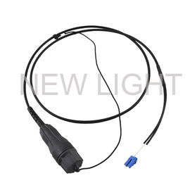 Buy SM / MM Outdoor Optical Fiber Patch Cord FULLAXS Connector Corrosion Resistant online manufacture