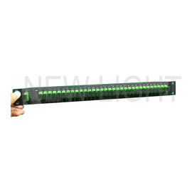Buy Rack Mount Type Fiber Optic Splitter / Gpon Optical Splitter Low Loss 1 X 32 online manufacture
