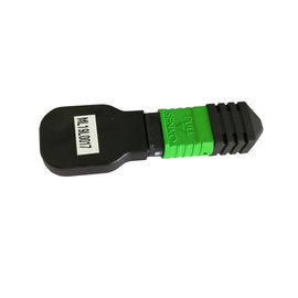 Buy 3db Female Green Mpo Single Mode Optical Fiber Loopback Attenuator For 12 Fibers online manufacture
