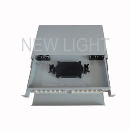 Buy 1U Slidable Rack Mounted ODF-1U Holder For Adapters Angled For 45° online manufacture