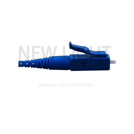 Buy 0.9 / 2.0 / 3.0mm SC / FC / LC / MPO Optical Fiber Connectors , Fiber Optic St Connector online manufacture