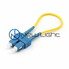 Single Mode Yellow G657A2 Fiber Optic Loopback