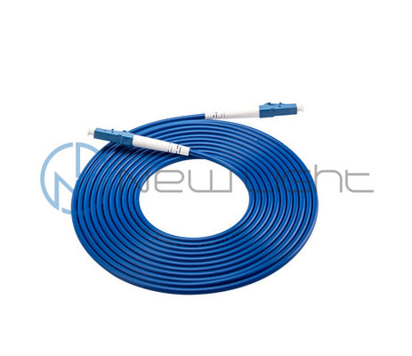 Buy LC-LC 2mm Armoured FTTH Patch Cord with G657A1 Core for Indoor Fiber Optic Connectivity online manufacture