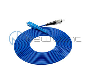 Buy 10 Meters SC FC Fiber To Home 3mm Fiber Optic Patch Panel online manufacture