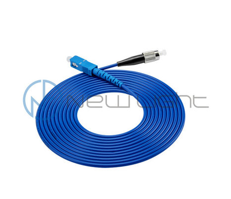 buy 10 Meters SC FC Fiber To Home Cable with G657A2 Core Fiber Optic Patch Cord online manufacture