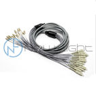 12F Fan Out Armoured Multimode Sc Lc Optical Fiber Patch Cord
