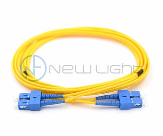 Buy Long Distance Transfer Internet Catv Duplex 40G SC UPC Patch Cord online manufacture