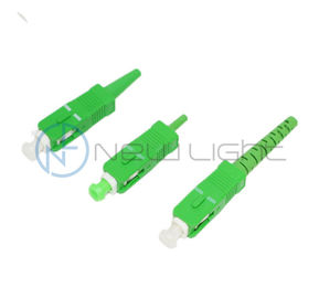 Buy High Return Loss APC Single Mode 0.9/2.0/3.0 Fiber Optic SC Connector online manufacture