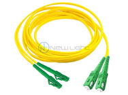 Green Low Insertion Loss SC LC Optical Fiber Patch Cord