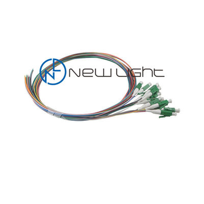 buy Low Insertion Loss 40dB Return Loss 0.9mm Diameter Fiber Optic Pigtail and Fiber Jumper Cable online manufacture