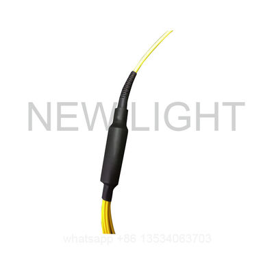 buy Male Connector 8 Fiber 3.0mm OM3 MPO Cable Assembly for High-Density Fiber Optic Connections online manufacture
