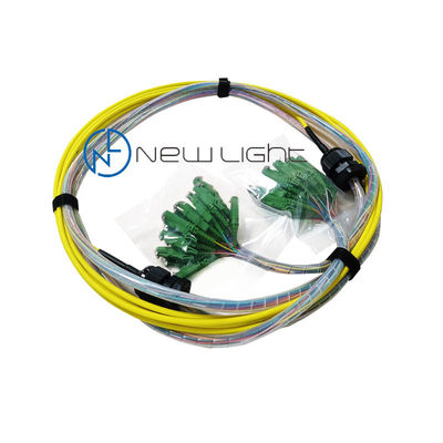 Buy 9/125um OS2 Single Mode 1550nm LC/APC FOA Patch Cables for High-Speed Network Connections online manufacture