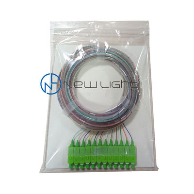 Buy OS2 Single Mode OFNR OFNP SC APC Fibre Optic Pigtail 1310nm online manufacture