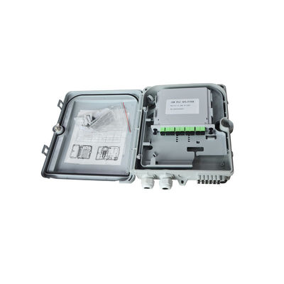 buy 12 Port FTTH Termination Box with PC+ABS Alloy Material and IP65 Protection for Outdoor Fiber Distribution online manufacture