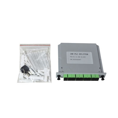 buy Wall Mountable 8 Port ABS FTTH Termination Box for Fiber Distribution and PLC Splitter Applications online manufacture