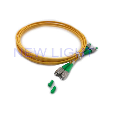 buy LSZH 2.0mm Duplex G657A1 Optical Fiber Patch Cord with SC/E2000/FC/ST Connectors online manufacture