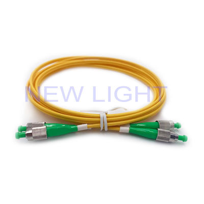 buy G657A1 SC/APC to LC Multimode Duplex Fiber Optic Patch Cable with LSZH 2.0mm Jacket online manufacture