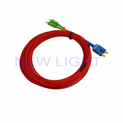 Buy RoHS SC Uniboot Multimode Fiber Optic Patch Cord LSZH 2.0 Mm online manufacture