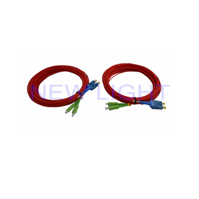 Buy LSZH 3M Single Tube SC Unitboot LC Armored Fiber Patch Cord online manufacture