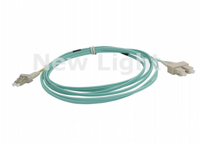 Multimode Duplex Fiber Optic Cable 3 Meter Length Lc Sc Fiber Patch Cable