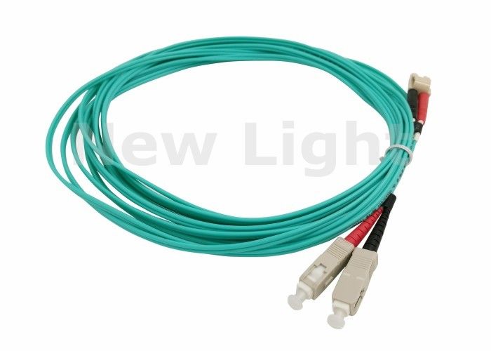 FTTH SC - LC Optical Fiber Patch Cord Single Model 2.0mm Diameter For Cabling System