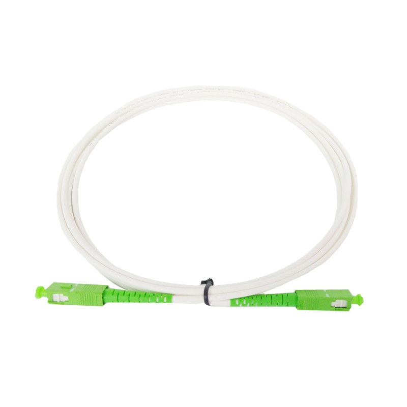 2.0mm Optical Fiber Patch Cord , simplex G657B3 Type Single Mode Fiber