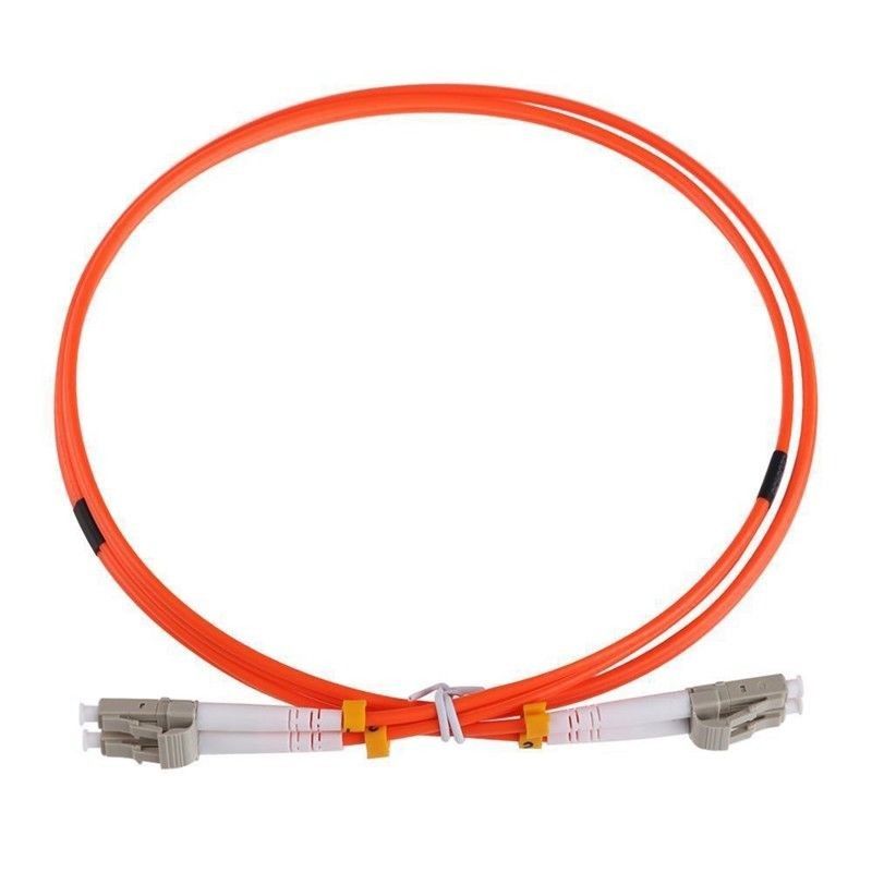 Colored Fiber Optic Patch Cord Sc Lc , Fiber Optic Patch Cables Single Mode