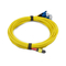 Highly Integrated MPO To LC Breakout Cable 0.9mm Fan Out Fiber Optic Cable