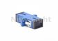 Blue Color SC Fiber Optic Adapter Single Mode Simplex For Fiber To The Home