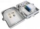 Waterproof / Dustproof FTTH Termination Box 16 Core Fiber Optic Splitter OEM Available