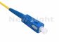 3 Meter SC TO SC Fiber Patch Cord , Simplex Single Mode Fiber Jumpers For Network