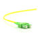 SC APC with clip Free Logo Optical Fiber Patch Cord Single Mode 2.0 Jumping Cable