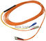 Duplex 62.5/125 Optical Fiber Patch Cord / Fiber Optic Mode Conditioning Jumping Cable