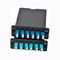 2x MPO-12 To 12x LC Duplex , Type A , 24 Fibers OM3 Multimode FHD MPO Cassette