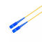 Blue Duplex Fiber Cable / SC UPC Single Mode 1310nm SC Fiber Optic Patch Cord