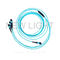 PVC Jacket 50/125um 3.0mm Cable MM MPO Breakout Fibers