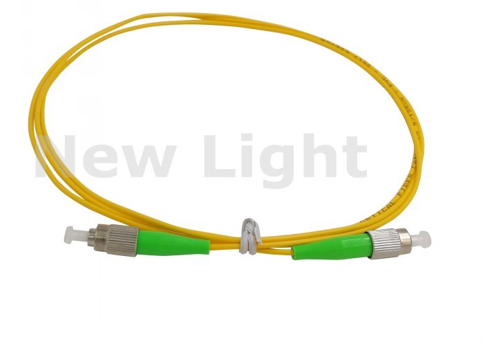 FC / APC - FC / APC Optical Fiber Patch Cord Single Model 9 / 125 ...